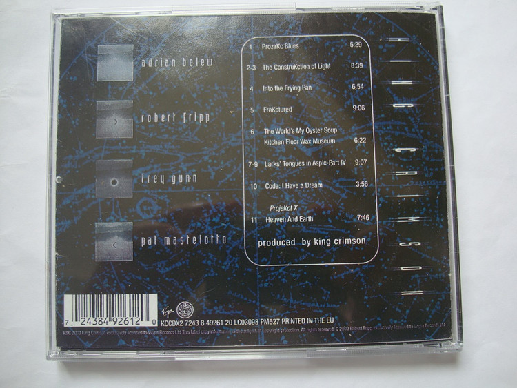 آلبوم موسیقی پروگرسیو راک King Crimson 2000