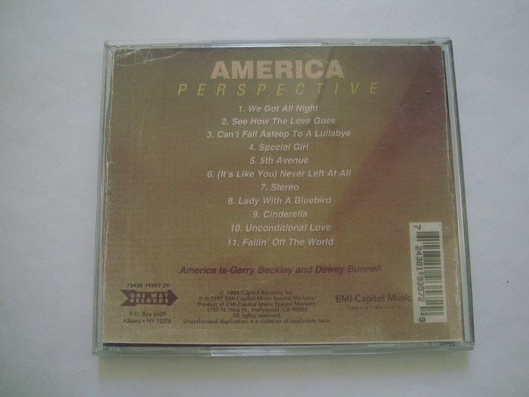 آلبوم موسیقی سافت راک America 1984