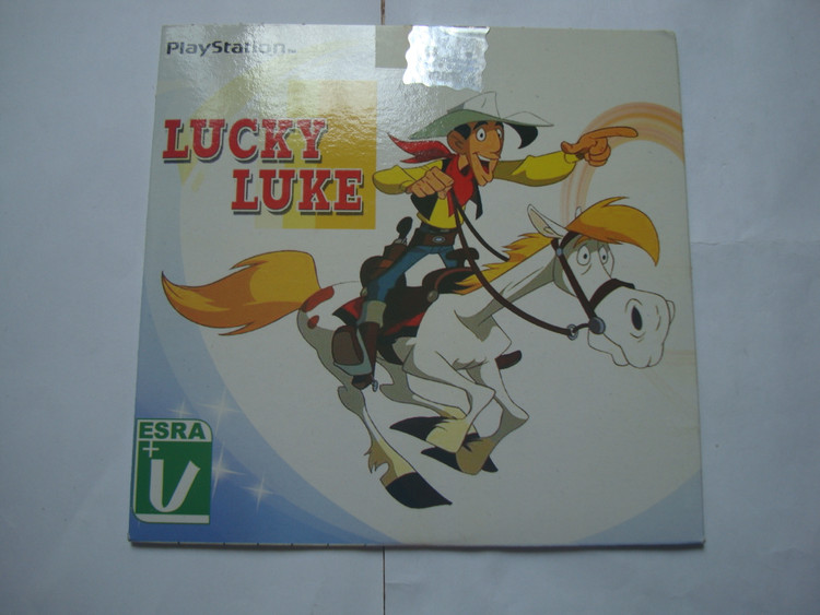 بازی اورجینال پلی استیشن یک لوک خوش شانس LUCKY LUKE .