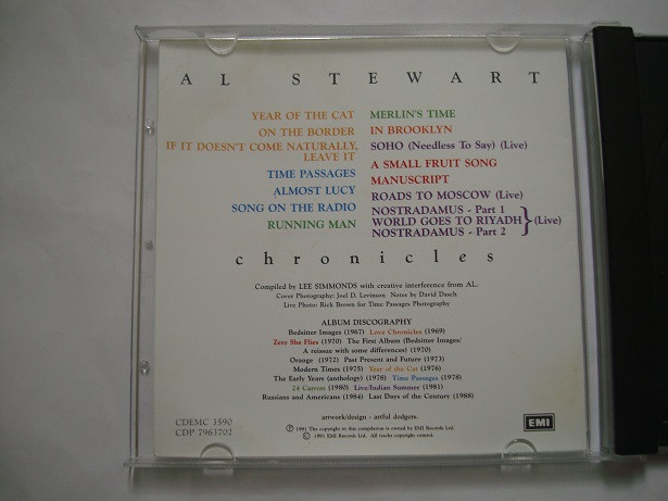آلبوم موسیقی محلی Al Stewart Chronicles The Very Best