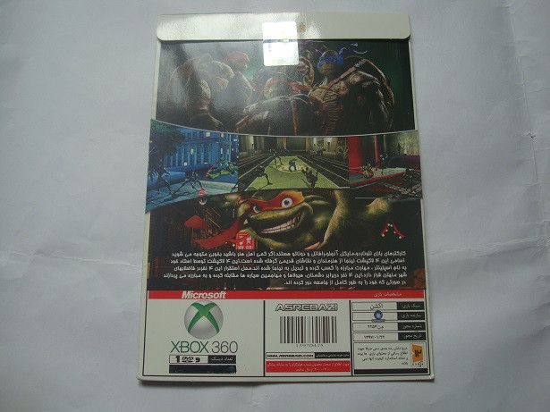بازی اورجینال ایکس باکس 360 TMNT
