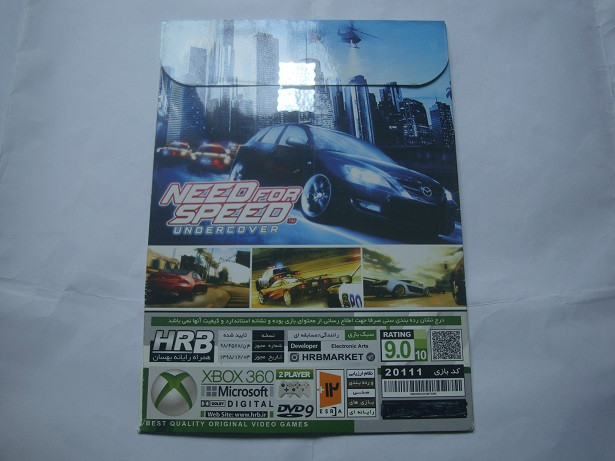 بازی اورجینال ایکس باکس 360 NEED FOR SPEED