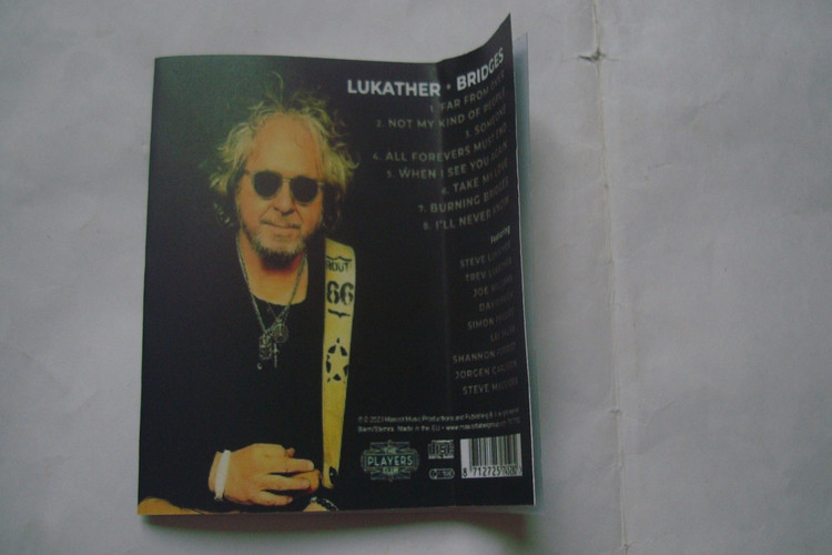 نوار کاست موسیقی جاز فیوژن/پاپ راک Steve Lukather 2023