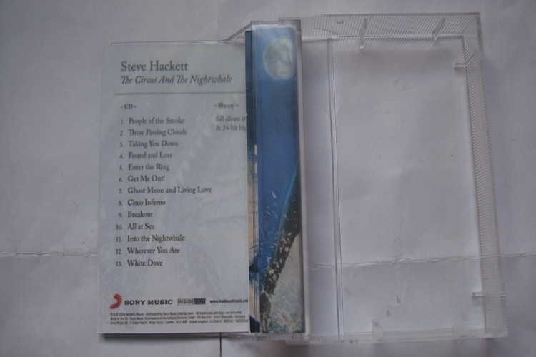 نوار کاست موسیقی پروگرسیو راک Steve Hackett 2024