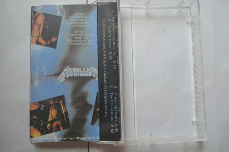 نوار کاست موسیقی ترش متال Metallica 1984
