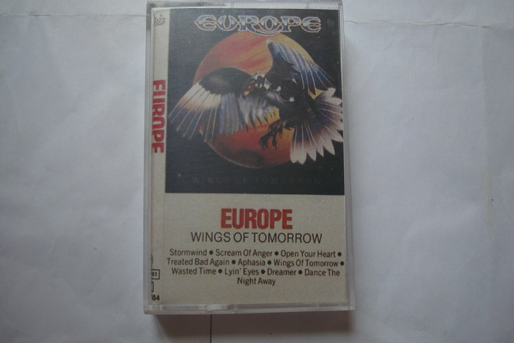 نوار کاست موسیقی گلم متال Europe 1984