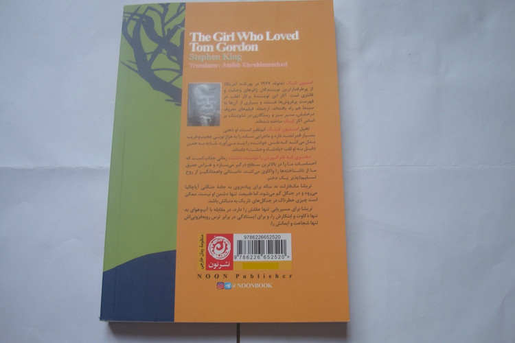 کتاب رمان دختری که تام گوردون را دوست داشت نوشته استفن کینگ