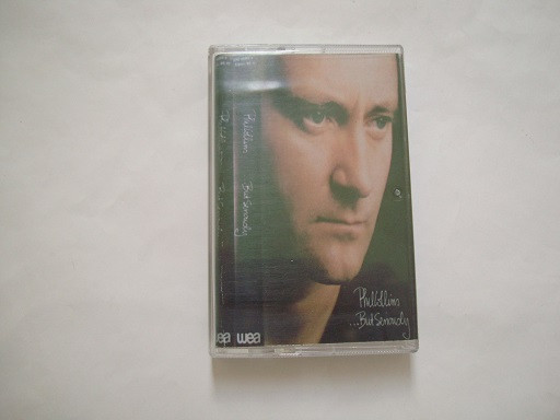 نوار کاست موسیقی سافت راک Phil Collins 1989 آلبوم با نشان