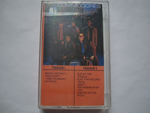 نوار کاست موسیقی شاد دیسکوی Commodores 1984 برنده جایزه گرمی