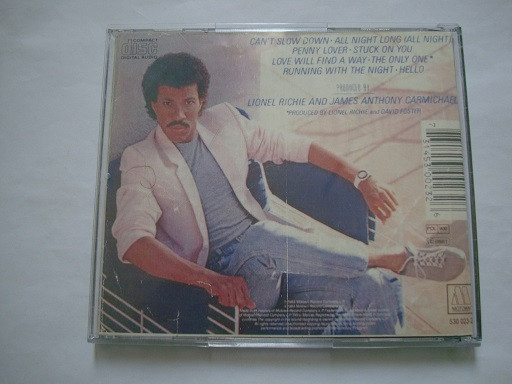 آلبوم موسیقی خاطره ساز آر اند بی Lionel Richie 1983