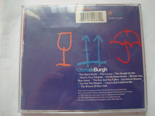 آلبوم موسیقی لایت راک Chris De Burgh 1994 رده 51