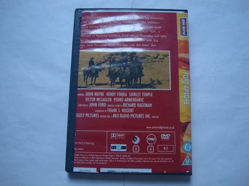 فیلم کلاسیک سینمائی دی وی دی وسترن فورت آپاچی