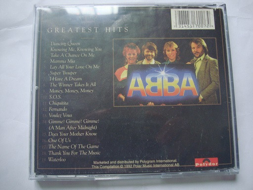 آلبوم موسیقی پاپ بهترینهای ABBA Greatest Hits آلبوم با فروش خیلی بالا