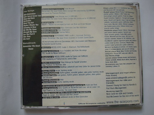 آلبوم موسیقی هارد راک Scorpions 2004