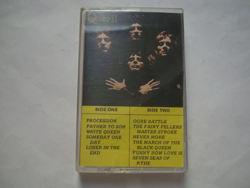 نوار کاست موسیقی آرت راک Queen 1974