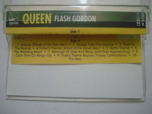 نوار کاست موسیقی ساندترک Queen 1980 موزیک متن فیلم