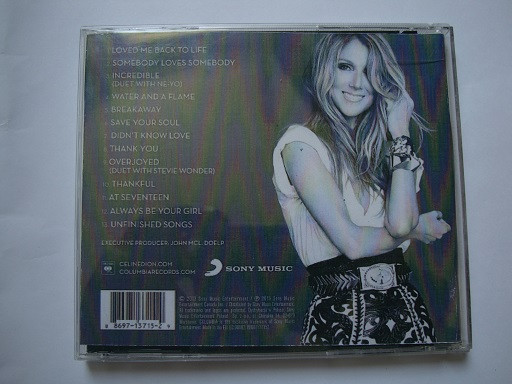 آلبوم موسیقی پاپ پاپ Celine Dion 2013 آلبوم پرفروش