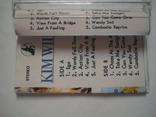 نوار کاست موسیقی دیسکو شاد Kim Wilde 1982