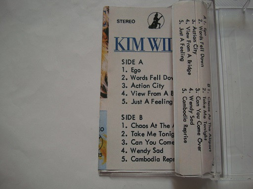نوار کاست موسیقی دیسکو شاد Kim Wilde 1982