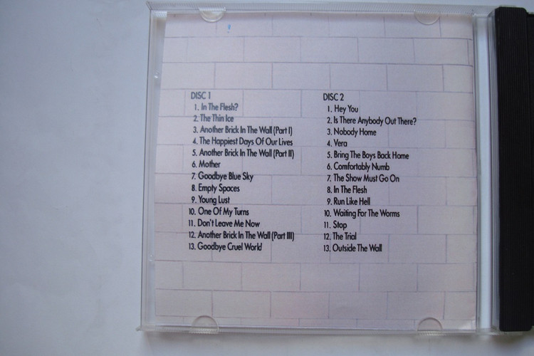 آلبوم بیاد ماندنی پروگرسیو راک Pink Floyd 1979 2CDs جز پرفروشترین آلبوم های موسیقی جهان
