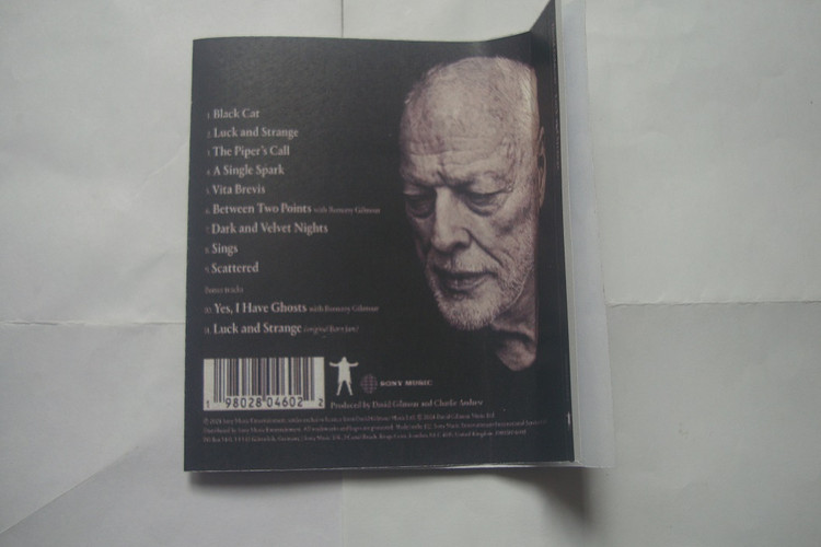 نوار کاست موسیقی پروگرسیو راک David Gilmour 2024 خواننده گروه موسیقی پینگ فلوید
