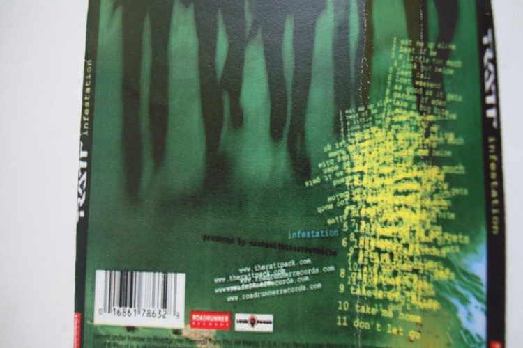 نوار کاست موسیقی گلم متال Ratt 2010