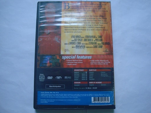 فیلم سینمائی ماورا طبیعی ترسناک کری براساس رمان استفن کینگ