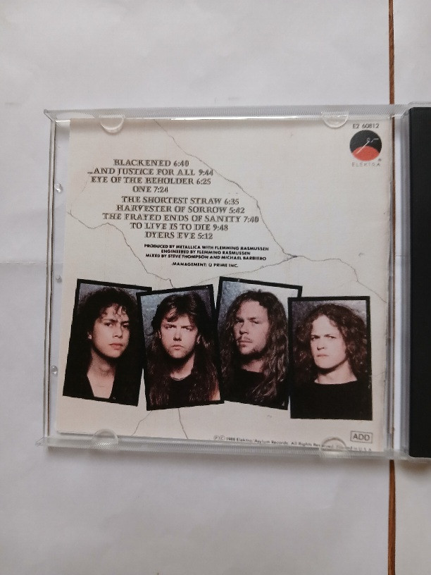 آلبوم موسیقی ترش متال Metallica 1988