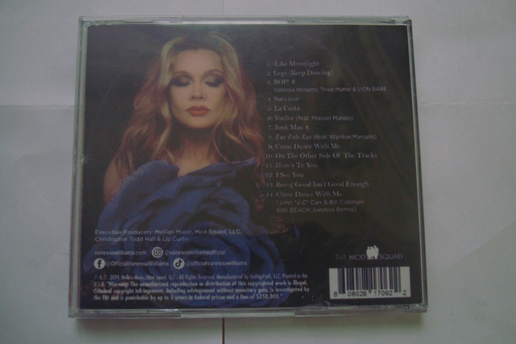 آلبوم موسیقی آر اند بی و دنس پاپ Vanessa Williams 2024