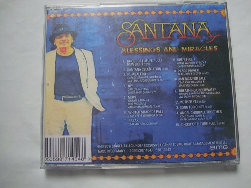 آلبوم موسیقی جاز راک Santana 2021