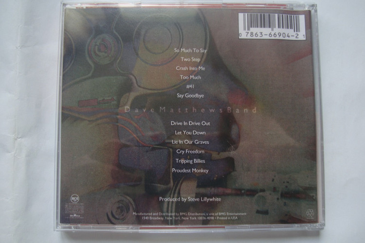 آلبوم موسیقی آلترناتیو راک Dave Matthews Band 1996
