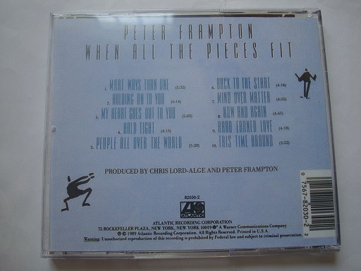 آلبوم موسیقی آرینا راک Peter Frampton 1986