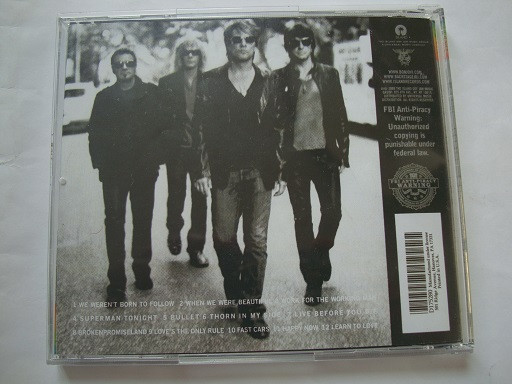 آلبوم موسیقی متال Bon Jovi 2009 آلبوم شماره یک