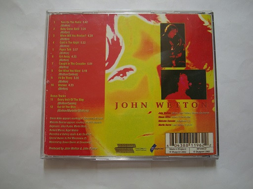 آلبوم موسیقی پاپ راک John Wetton 2002 خواننده بند ASIA
