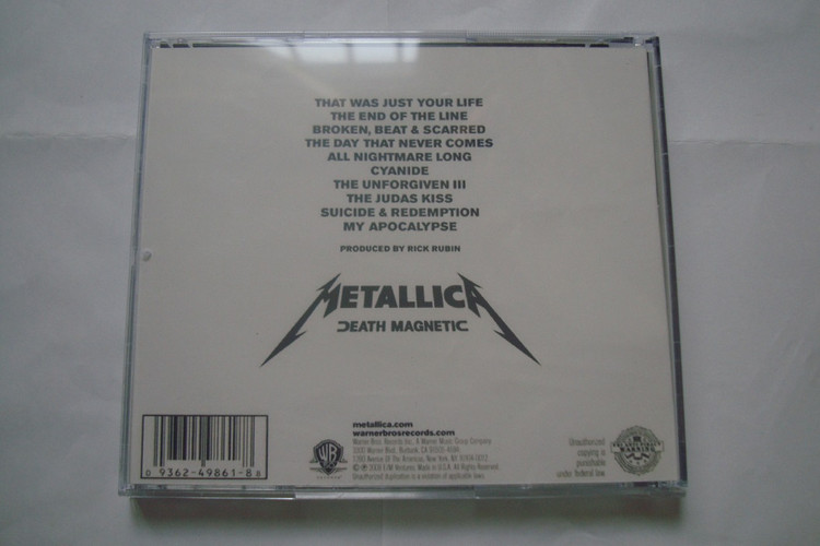 آلبوم موسیقی ترش متال Metallica 2008 برنده جایزه