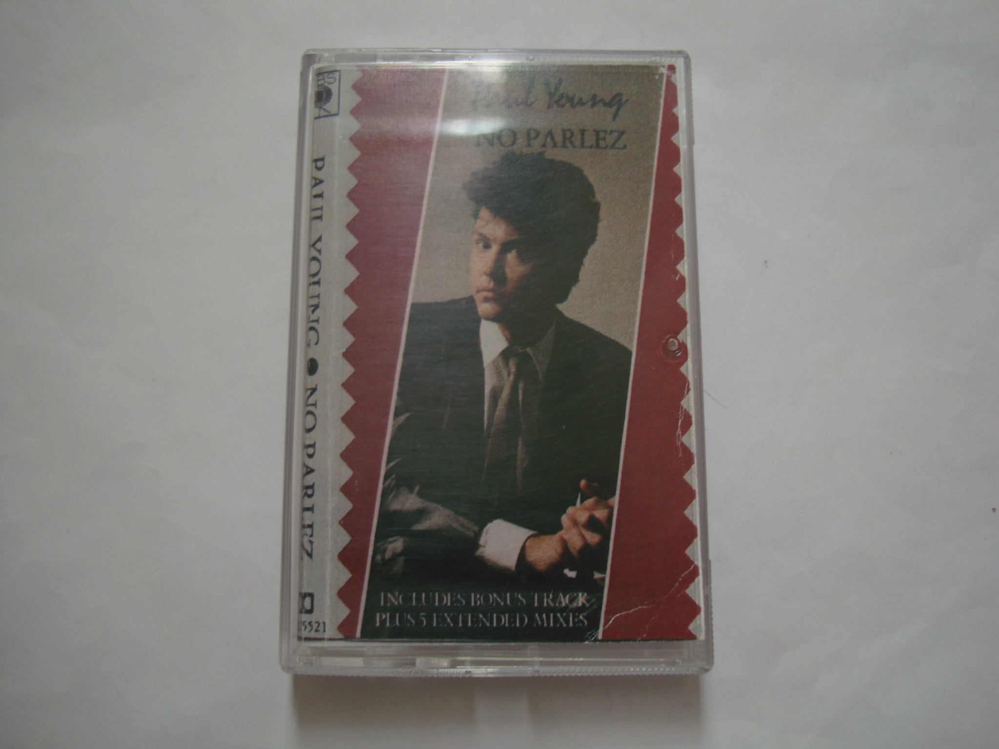 نوار کاست بیاد ماندنی موسیقی نیویو Paul Young 1983 برنده نشان پرفروش
