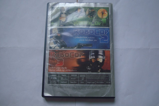 فیلم دی وی دی اوریجینال کالکشن اکشن سه عنوانه ROBOCOP ( پلیس آهنی )