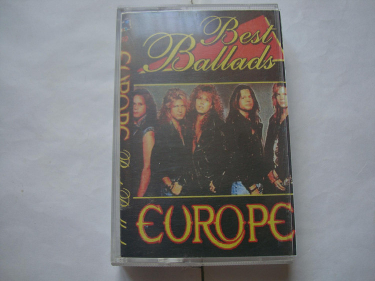 نوار کاست موسیقی گلم متال بهترین ها Europe Best Ballads