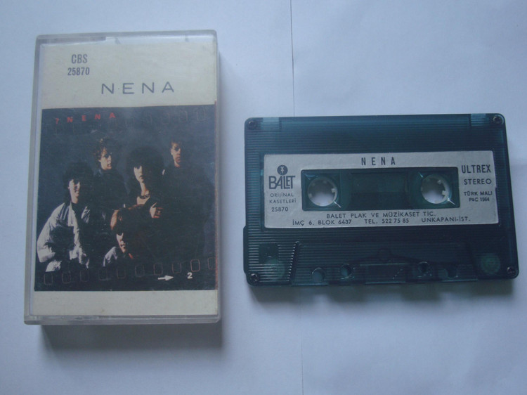 نوار کاست موسیقی اورجینال شاد و خاطره ساز نیوویو آلمانی Nena 1983