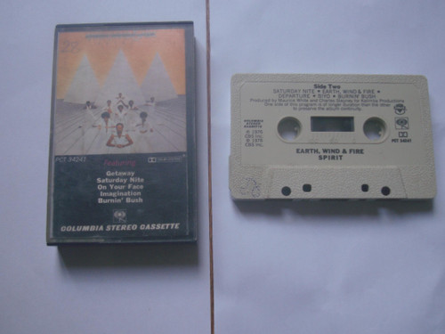 نوار کاست موسیقی اورجینال سول Earth Wind & Fire 1976 شماره دو