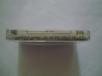 نوار کاست موسیقی هارد راک AC/DC 1990 برنده نشان مولتی پلاتینی