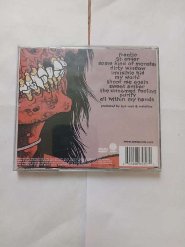 آلبوم موسیقی ترش متال Metallica 2003 شماره بک در چهارده کشور جهان و کسب نشان دوگانه پلاتینی با فروش شش میلیون نسخه ده کشور دنیا برنده جایزه گرمی بهترین اجرای متال و تکیه بر صدر جدول بیلبورد