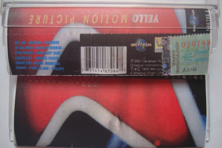 نوار الکترونیک سینت پاپ Yello 1999