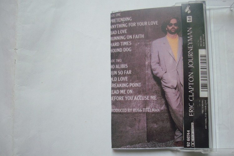 نوار کاست موسیقی بلوز راک Eric Clapton 1989 آلبوم شماره دو