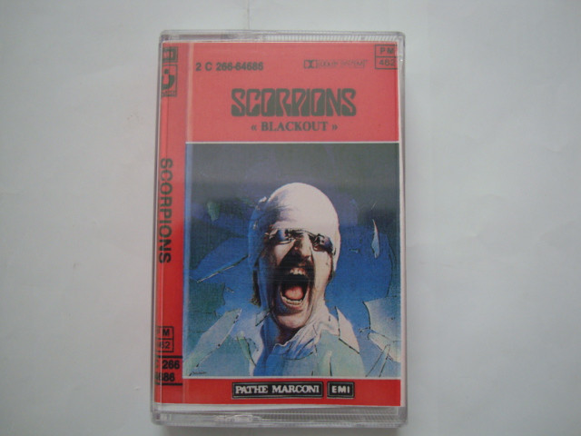 نوار کاست هارد راک 1982 Scorpions