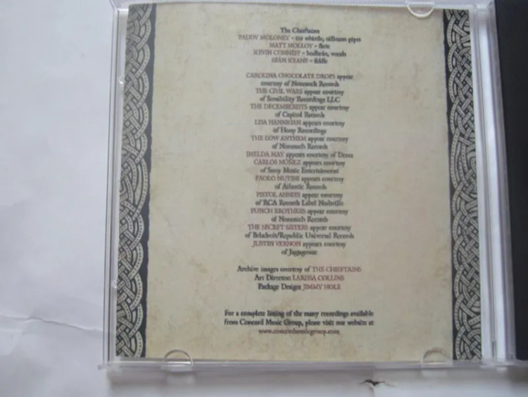 آلبوم موسیقی محلی و سلتیک The Chieftains 2012
