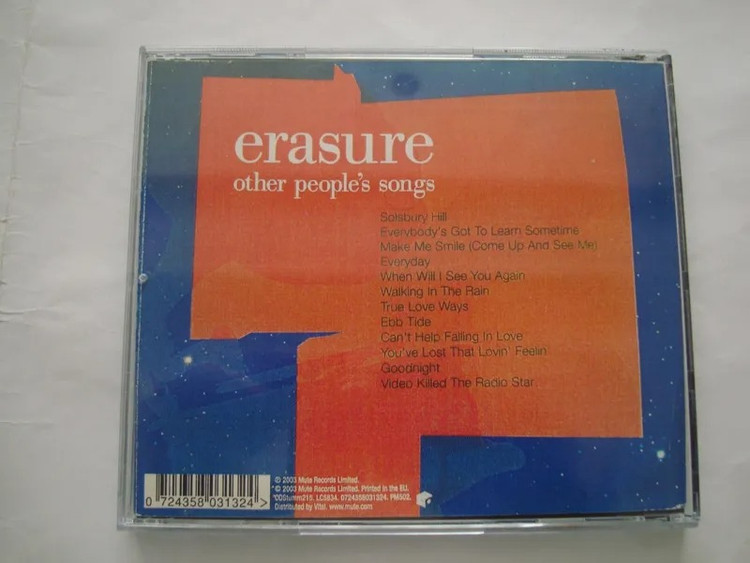 آلبوم موسیقی سینت پاپ شاد Erasure 2003