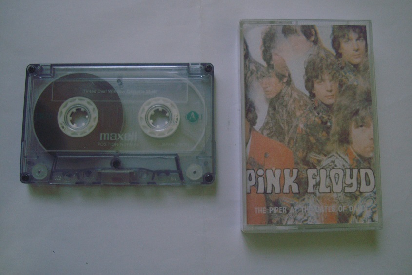نوار کاست موسیقی اسپیس راک/سایکدلیک راک Pink Floyd 1967 رتبه ششم جدول موسیقی انگلستان
