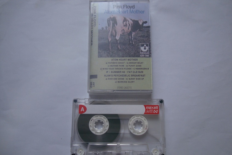 نوار کاست موسیقی پراگرسیو راک/سایکدلیک راک Pink Floyd 1970 آلبوم شماره یک انگلستان و رده 55 آمریکا
