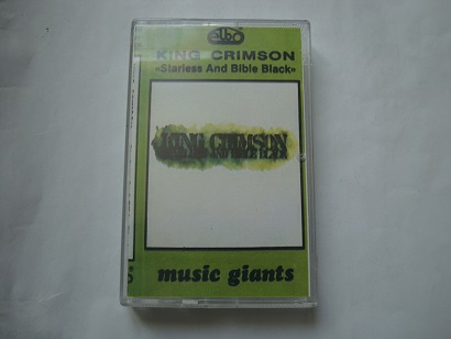 نوار کاست موسیقی پراگرسیو راک King Crimson 1974